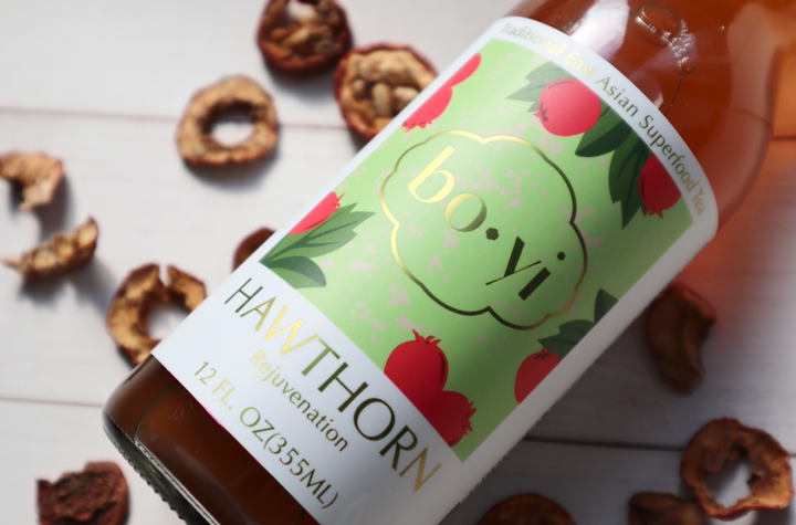 Premium and organic Asian American Hawthorn Berry tea for rejuvenation 