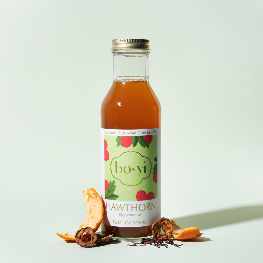 Premium, sustainably sourced, and healthy Asian American Hawthorn Berry tea for digestion and heart health. Inspired by our favorite childhood snack, Hawflakes.